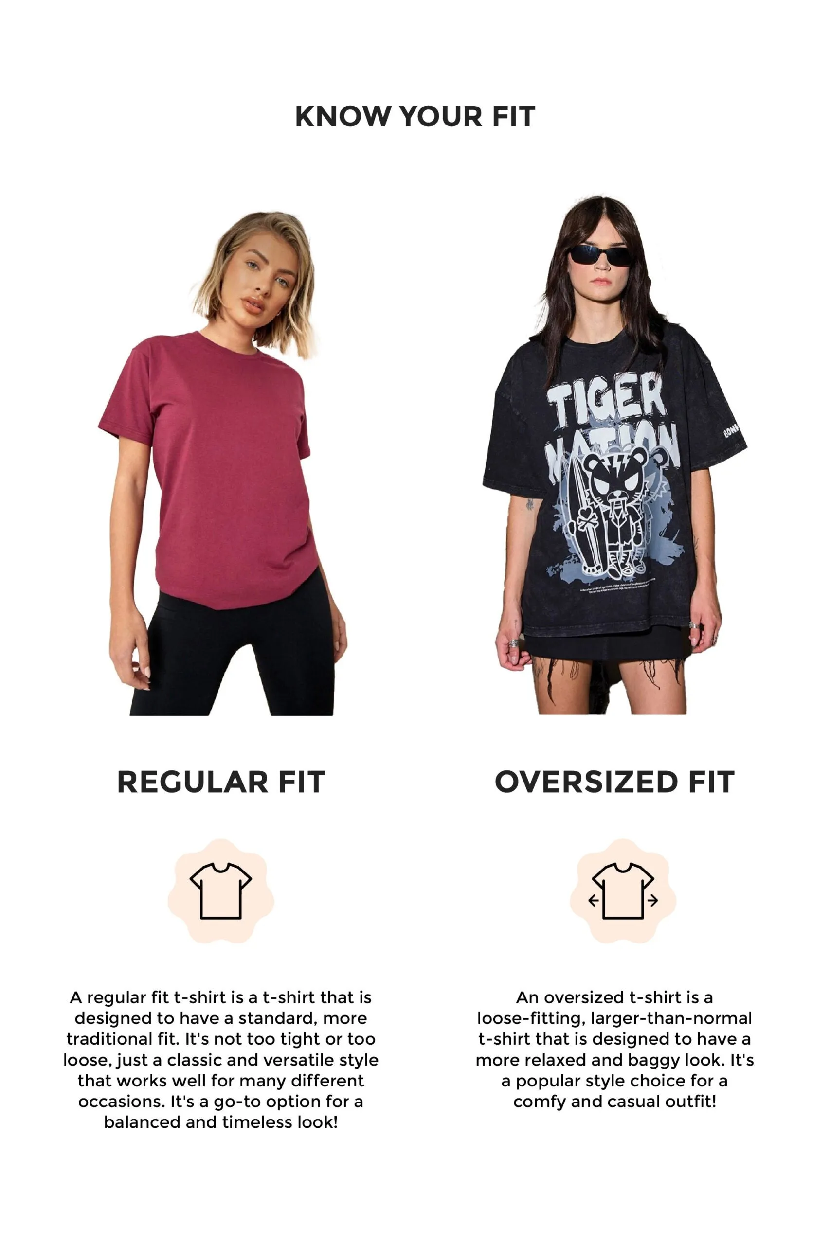 Styles Faded Effect Oversized T-Shirt