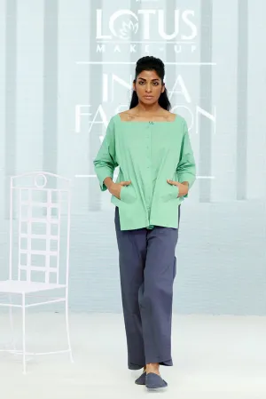 Super Soft Organic Cotton Flared Shirt