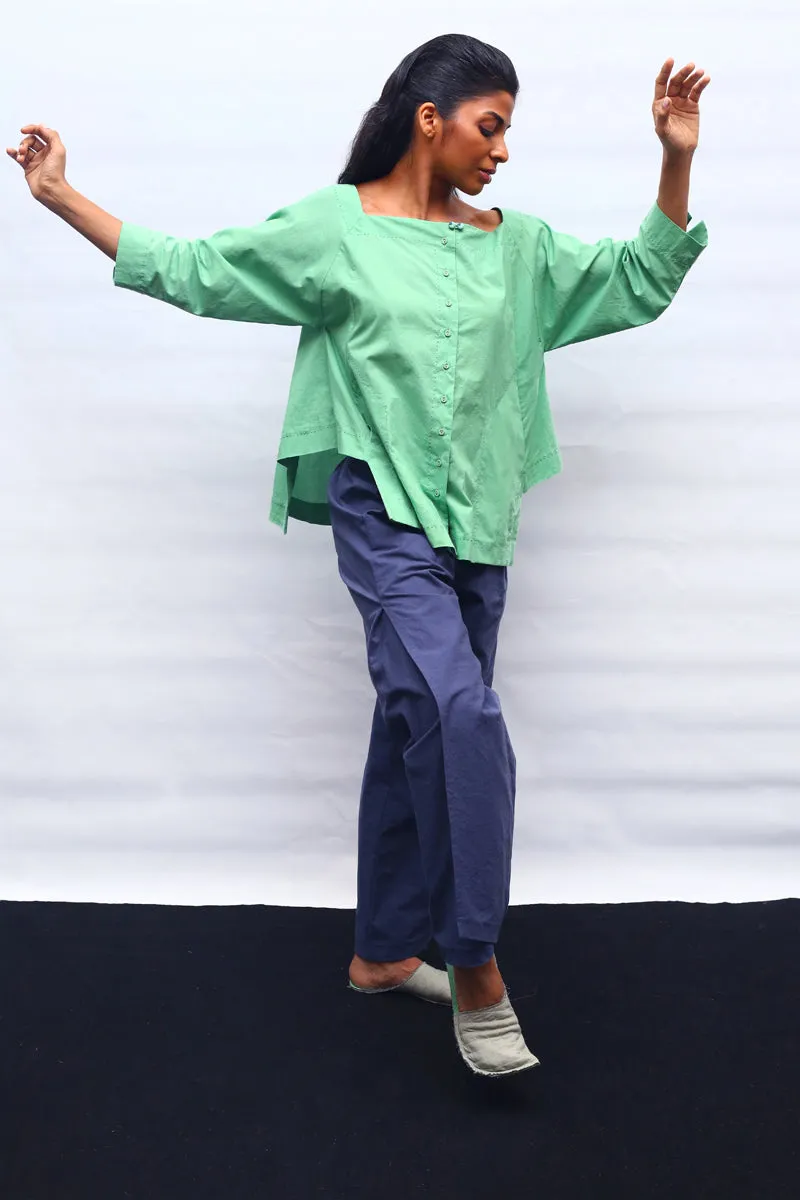 Super Soft Organic Cotton Flared Shirt