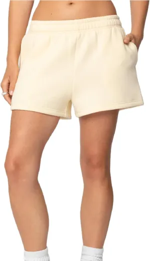 Women Low Rise Sweat Shorts Casual Y2k Drawstring Low Waisted Athletic Shorts Summer Cute Lounge Running Shorts
