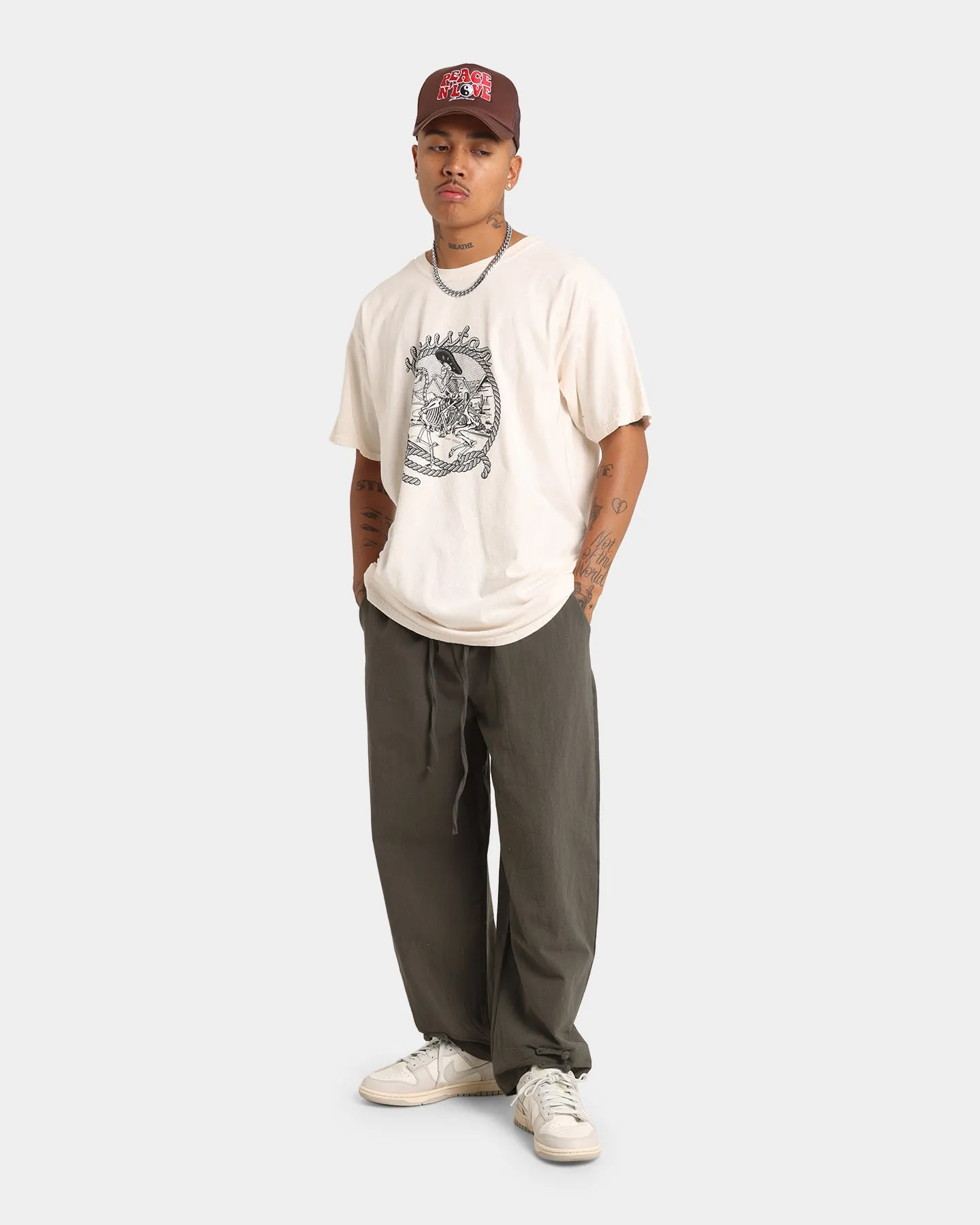 XXIII Avrum Belted Ankle Trousers Green