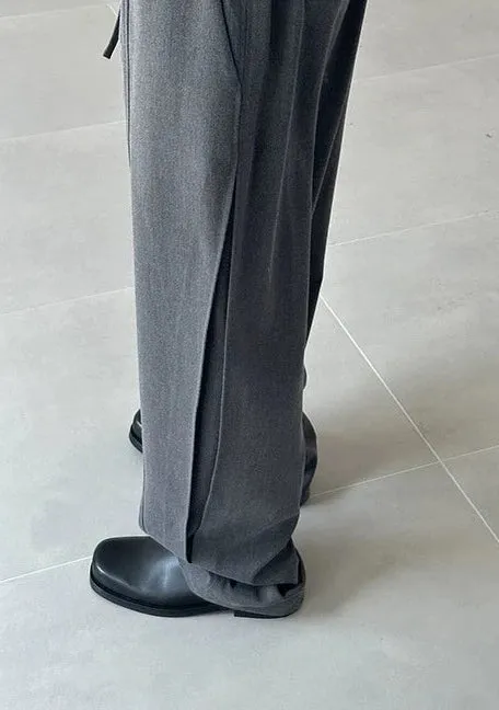 Zhou Drawstring Classic Gartered Pants